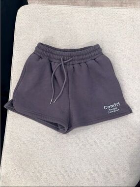 Comfort Tranquil Collection Women's Charcoal Athletic Shorts